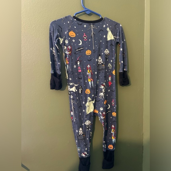 Little Sleepies Nightmare Before Christmas size 6-12 months - Picture 2 of 3